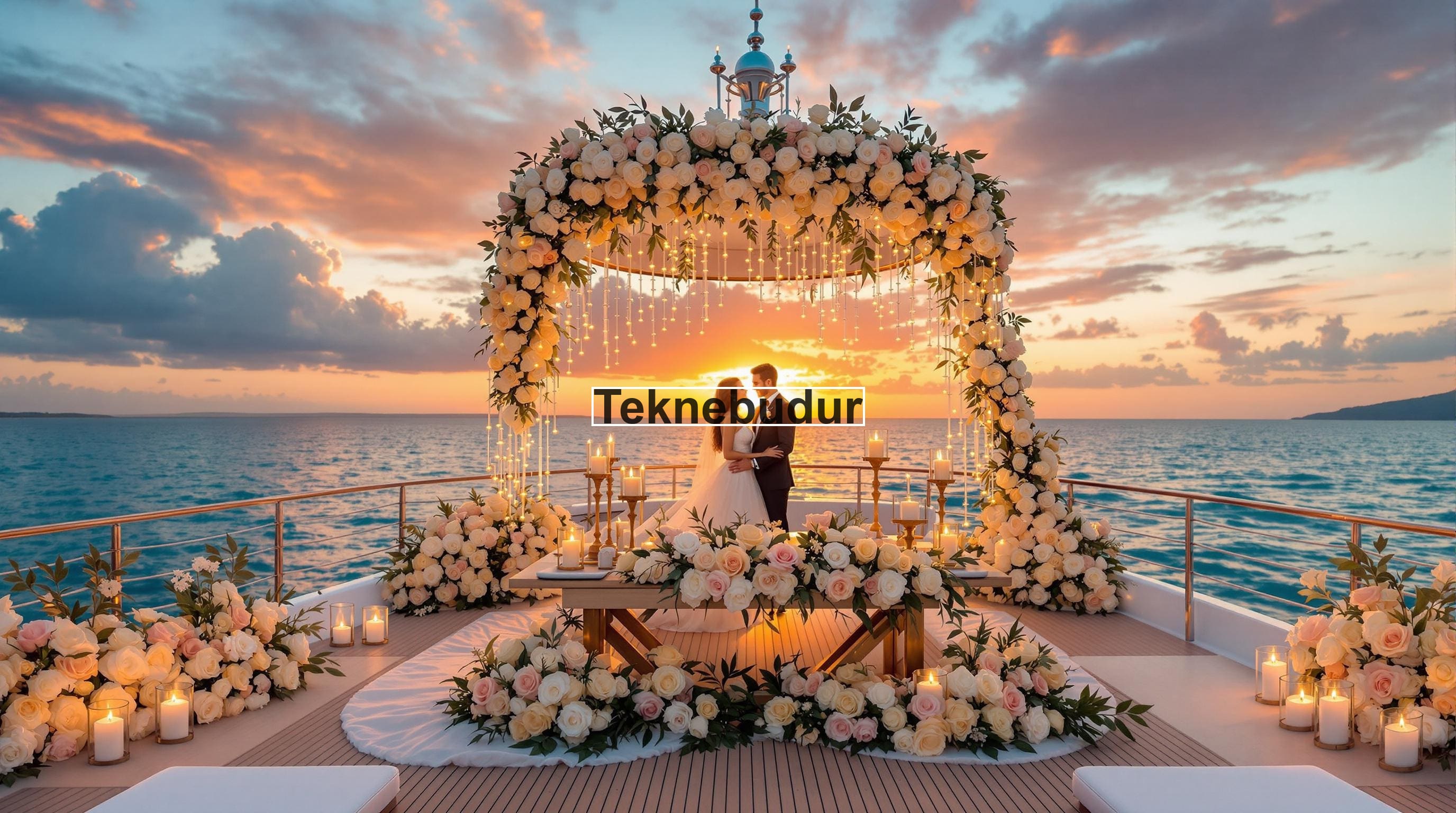 Mersin Nişan Organizasyonu - Teknebudur ile Eşsiz Deneyim