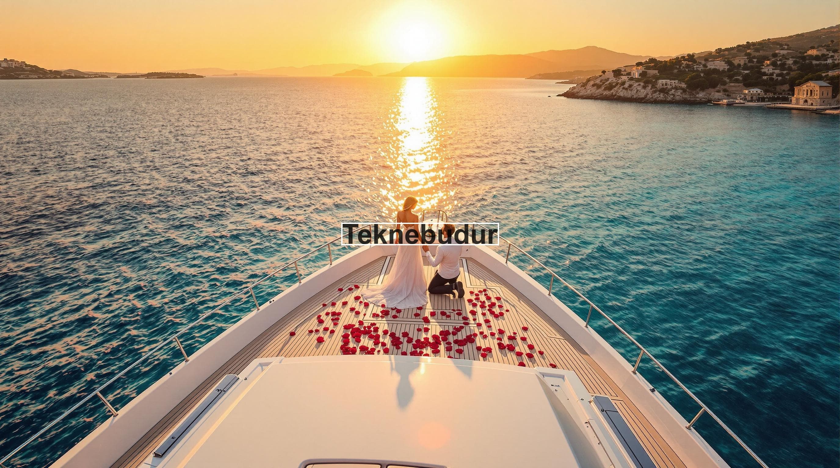 Mersin Anamur Organizasyon: Yat Kiralama ve Evlilik Teklifi