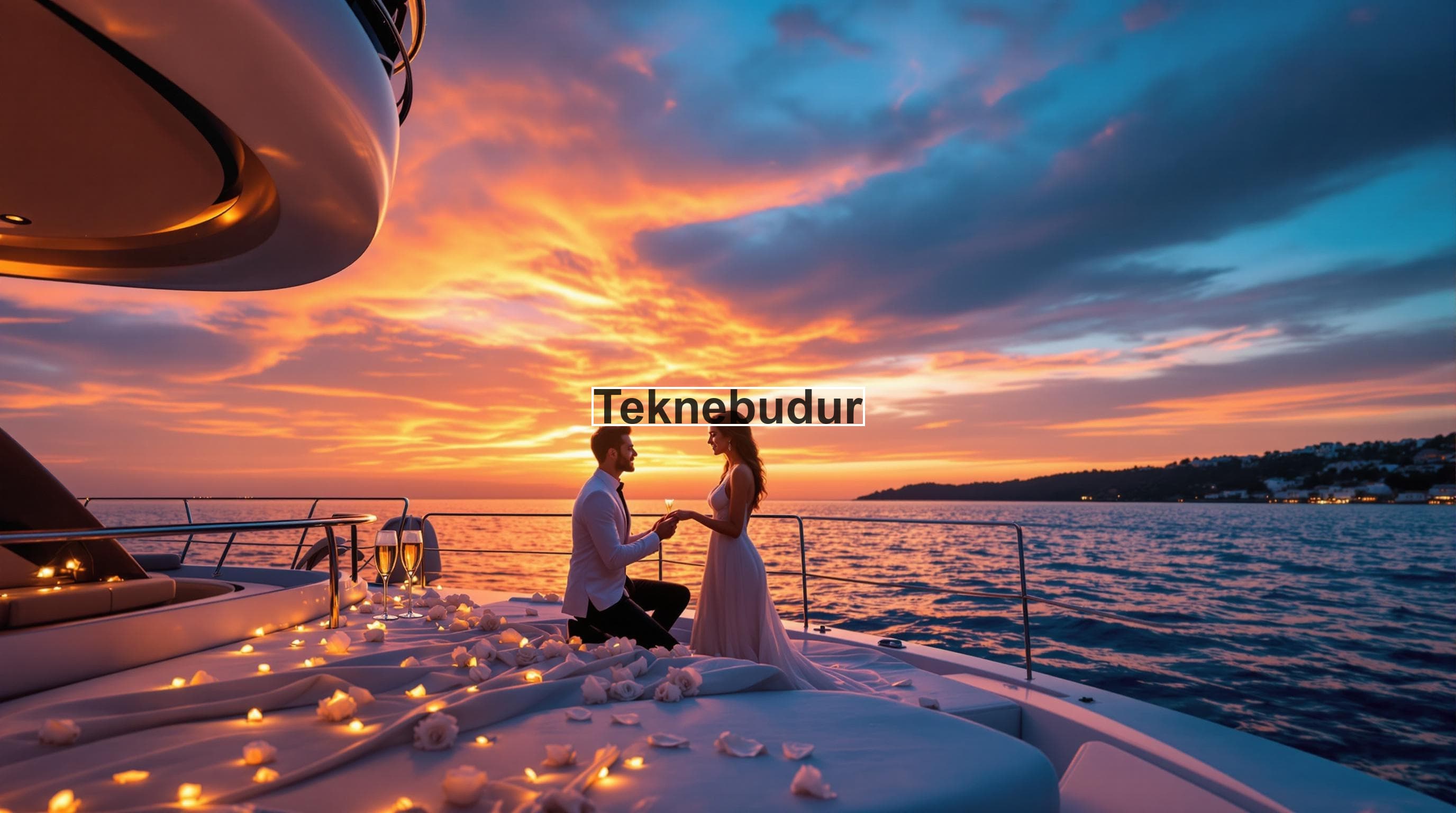 Erdemli'de Unutulmaz Evlilik Teklifleri | Teknebudur