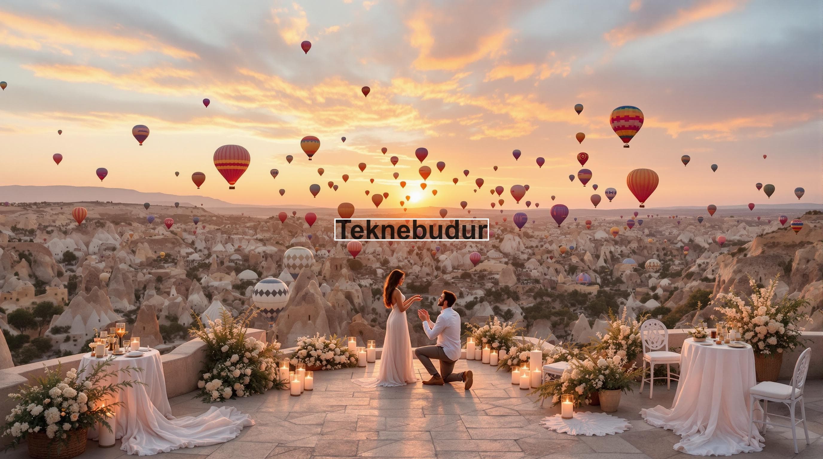 Kapadokya'da Unutulmaz Evlilik Teklifleri ve Organizasyonlar