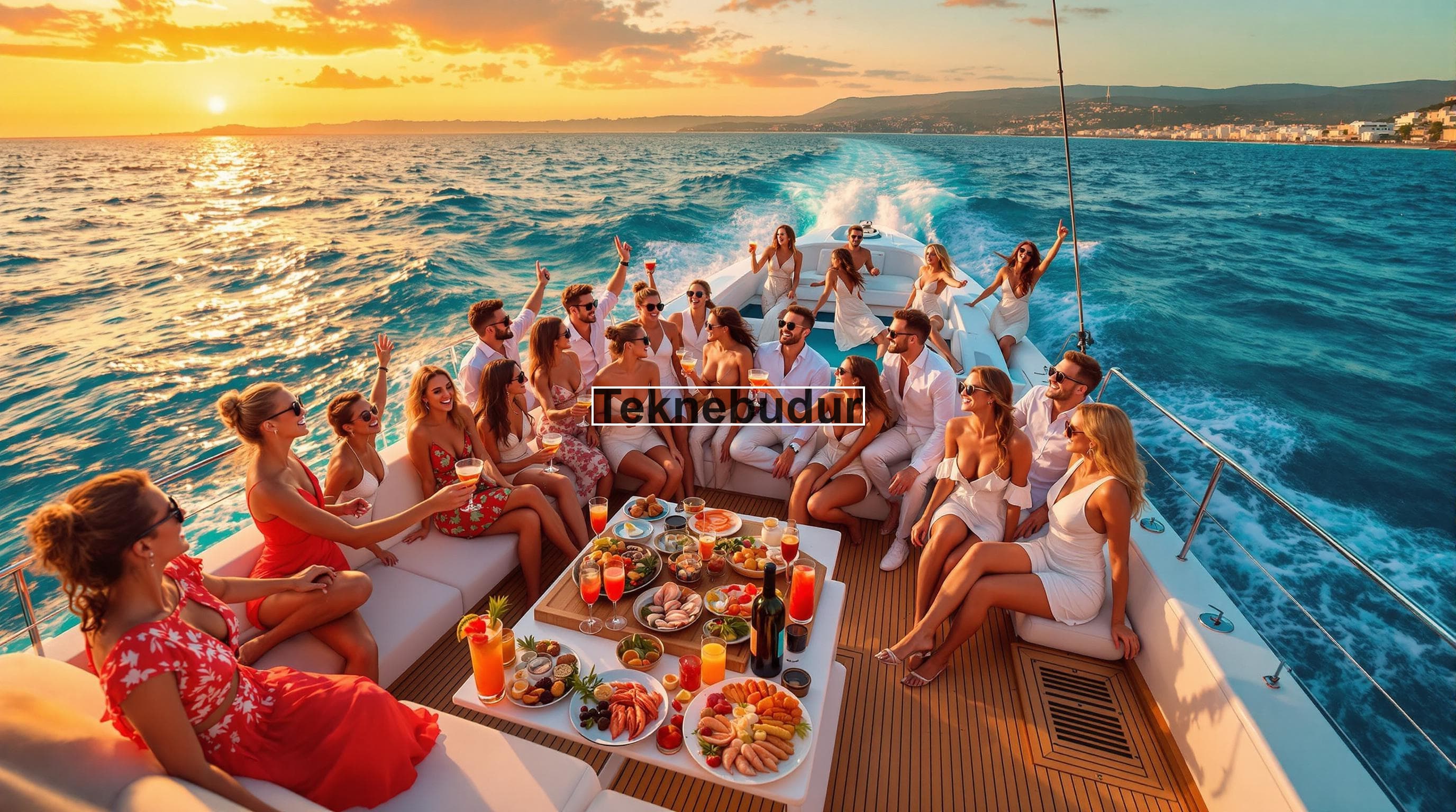 Mersin'de Yatta Bekarlığa Veda Partisi