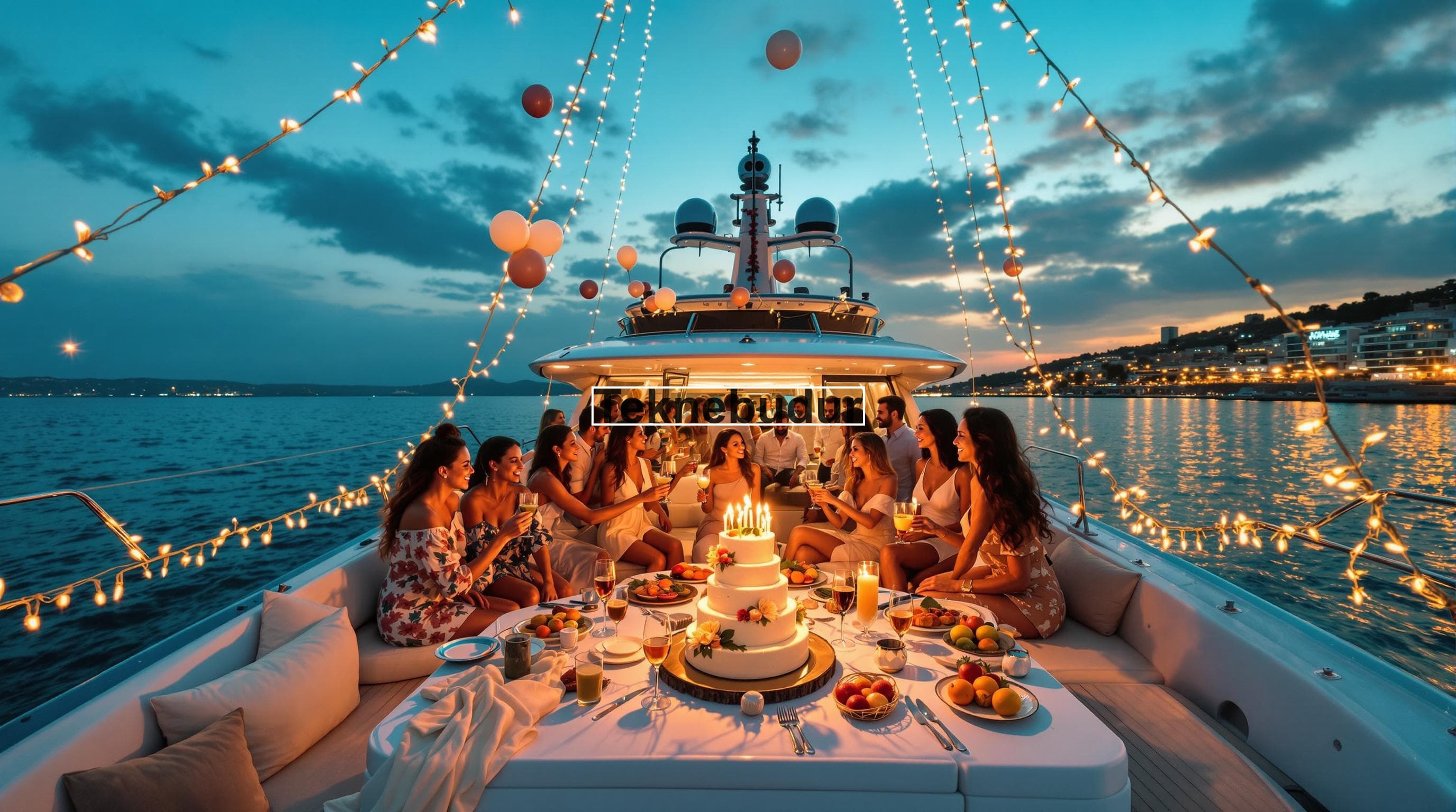 Mersin'de Yatta Doğum Günü Organizasyonu - Fiyatlar