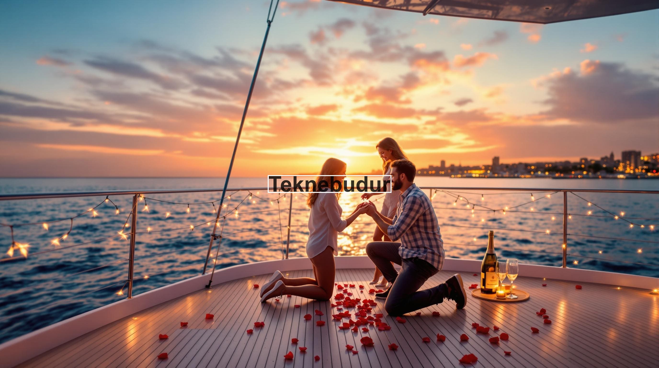 Mersin'de Yat Kiralama ve Evlilik Teklifi Organizasyonu